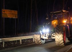 Bauern Protest In Jena Spontane Blockade Im Muehltal 09